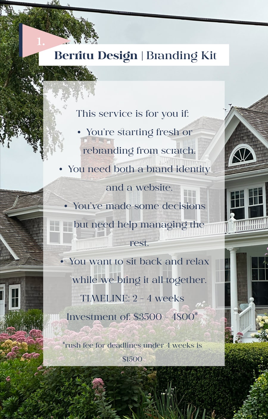 Berritu Design Branding Kit — coastal New England house